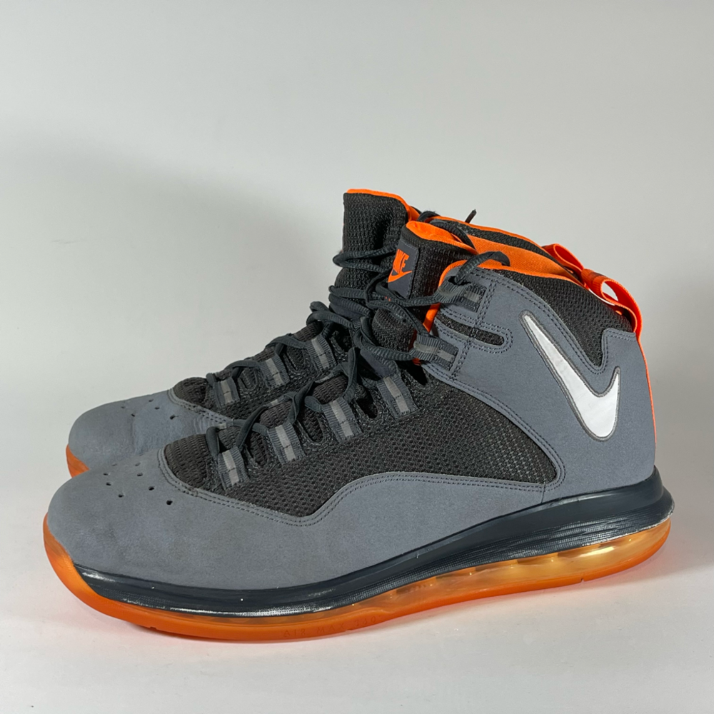 Nike Mens Air Max Darwin 360 Stealth/White-Dark Grey-Orange 511492-018 Size 11.5